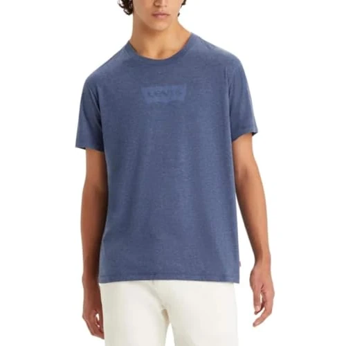 Levi's Graphic Crewneck Tee T-shirt, Naval Academy Tri-blend, XS Uomo