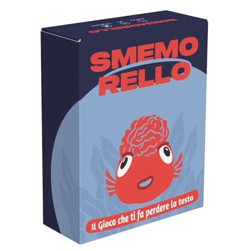 Offerta a tempo: TOUBLITOU SMEMORELLO-Giochi da tavolo per adulti-Gioco di società-Gioco di carte per amici/colleghi-220 Carte per mettere alla prova la memoria a breve termine-Giochi da tavolo per la famiglia - 50% da 19.99 € a 9.99 €
