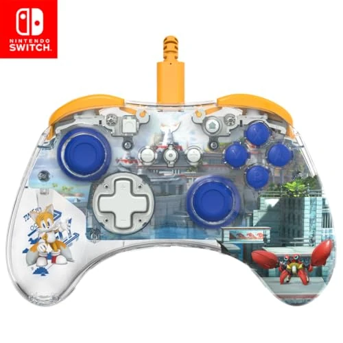 Oferta limitada: PDP REALMz Wired LED Light-up Pro Controller: Tails For Nintendo Switch & Nintendo Switch - OLED Model de 39.99 € a 19.99 € (ahorro 50%)