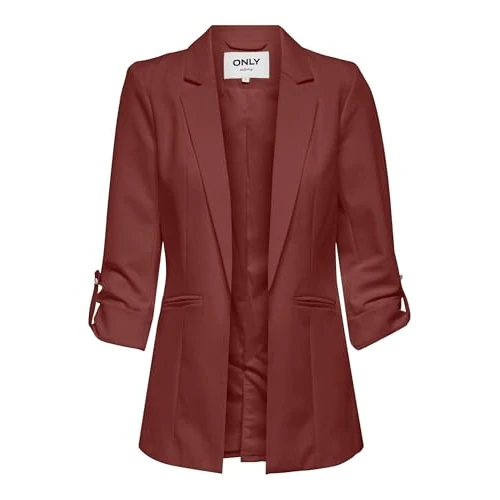 Limited offer: ONLY Women's Onlkayle-orleen 3/4 Blazer TLR Noos, Sable, 12 from 45.00 EUR to 45.00 EUR (save 0%)