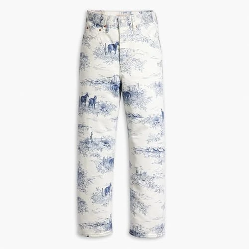 Levi's Kobiety Ribcage Straight Ankle Jeans, Western Toille, 25W / 29L