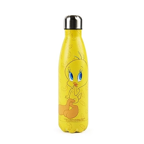 Excelsa Tweety Thermosflasche, 50 cl, Gelb, Edelstahl