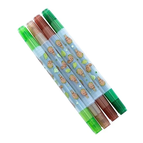 Offerta a tempo: Grupo Erik Marvel Groot Set 4 Evidenziatori Pastello | Doppia Punta - 23% da 5.95 € a 4.58 €
