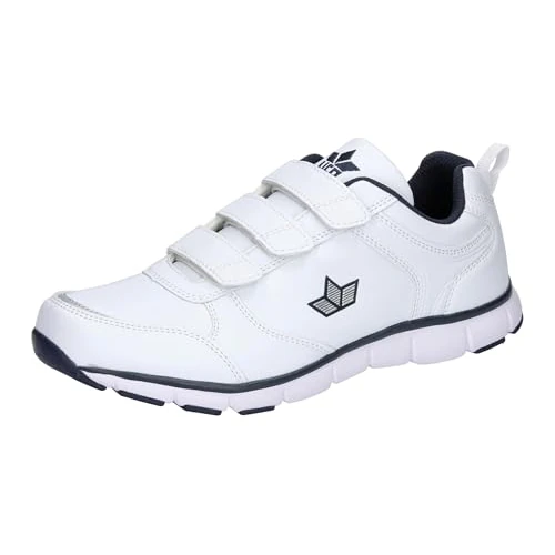 Offerta a tempo: Lico Scarpe da Corsa Uomo Lionel V, Bianco Navy, 44 EU - 31% da 39.95 € a 27.57 €