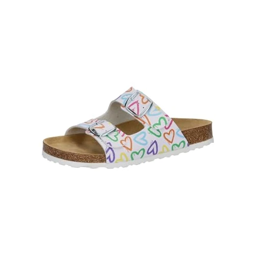 Offerta a tempo: Lico Ciabatte da Donna Bioline Heart, Bianco, 38 EU - 0.00% da 26.21 € a 26.21 €