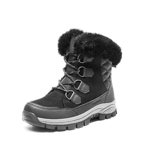 Tijdelijke aanbieding: DREAM PAIRS Snowboots voor dames,Size 38,Zwart,SDSB2305W-E van 30.99 € naar 30.99 € (0.00% korting)
