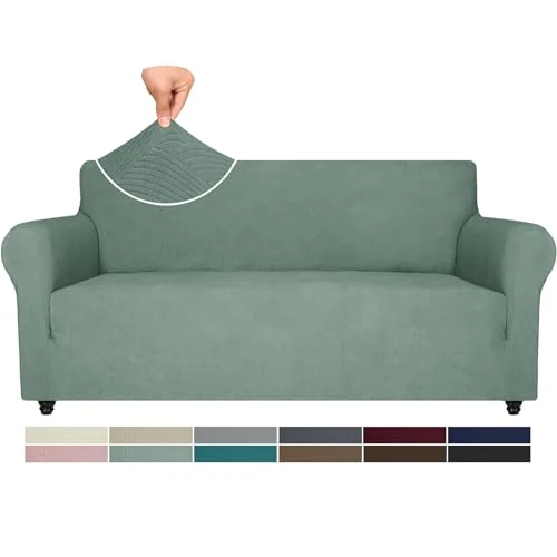 Offerta a tempo: Ystyle Copridivano Elasticizzato 3 Posti con Braccioli, Verde Chiaro - 25% da 44.39 € a 33.29 €