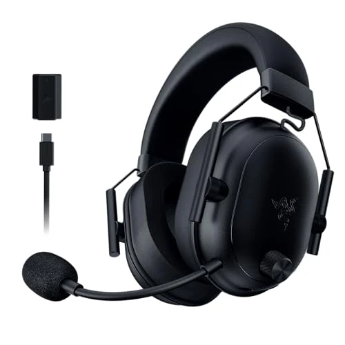 Razer BlackShark V2 HyperSpeed pour PC - Casque Gaming Esports sans fil (Ultraléger 280g, Microphone HyperClear, Haut-parleurs TriForce de 50mm, Bluetooth) Noir