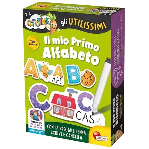 Lisciani Giochi - Carotina Gli utilissimi il mio primo alfabeto