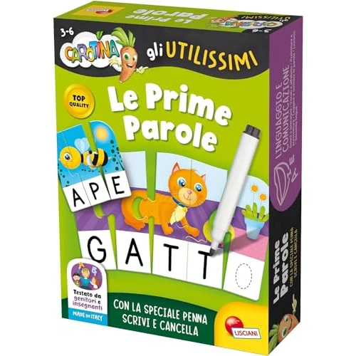 Offerta a tempo: Lisciani Giochi - Carotina Gli utilissimi le prime parole - 50% da 10.99 € a 5.50 €