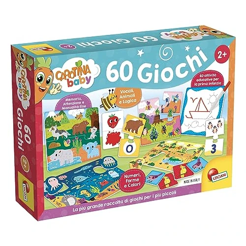 Liscianigiochi - Carotina Baby 60 Juegos, 102877