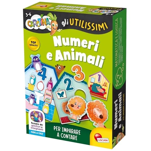 Offre limitee: Lisciani Giochi - Carotte Les Chiffres utiles et Les Animaux de 11.82 EUR a 11.82 EUR (economie 0%)