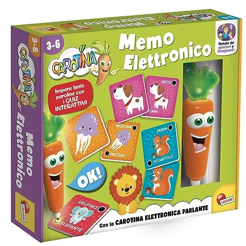 Offerta a tempo: Liscianigiochi- CAROTINA Penna PARLANTE Blister MEMO ELETTRONICO, 102402 - 0% da 17.90 € a 17.90 €