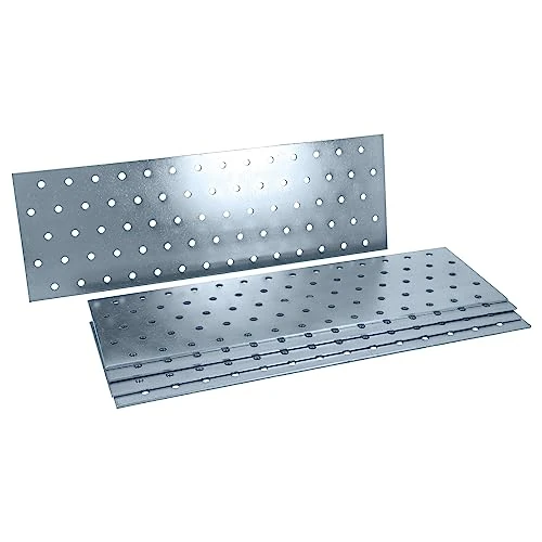 Oferta limitada: HELPMATE – Placas perforadas de 100 x 300 mm – 6 uds. – galvanizadas de 21.89 € a 20.95 € (ahorro 4%)