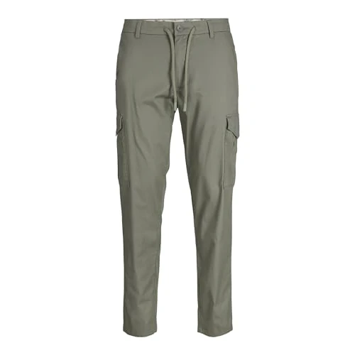 Tijdelijke aanbieding: JACK & JONES Jpstace Jjsummer Cargobroek voor heren, agave green, 29W / 32L van 35.48 € naar 35.48 € (0.00% korting)