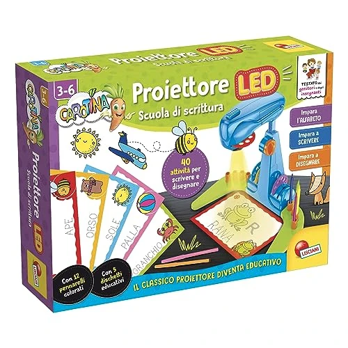 Liscianigiochi CAROTINA PROJECTEUR DE Lecture ET D'ÉCRITURE