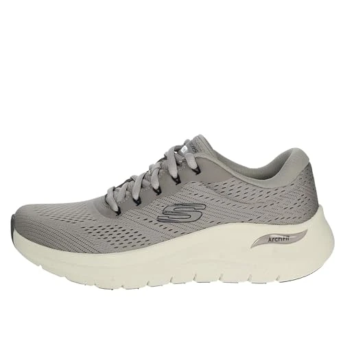 Offerta a tempo: Skechers Sneakers Uomo, Taupe Mesh Sintetico, 45.5 EU - 30% da 99.95 € a 69.99 €