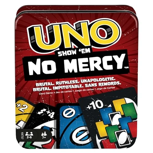 Offerta a tempo: Mattel Games - UNO No Mercy - Gioco di Carte — 41% da 16,99 € a 9,99 €