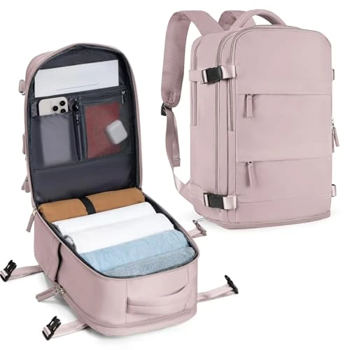 Oferta limitada: SZLX Mochila Equipaje de Mano 40x30x20 Ryanair Vueling Wizzair Easyjet Mochila Viaje Cabina Avion 40x20x25 Ryanair Mujer Mochila de transporte Impermeable para Computadora Portátil de 35.99 € a 35.99 € (ahorro 0.00%)
