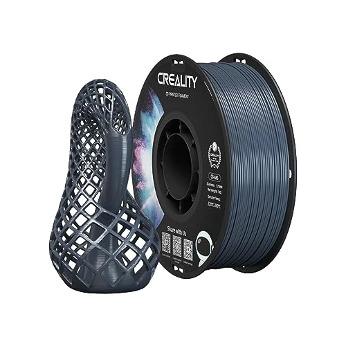 Offerta a tempo: Creality ABS PLA Filamento di Stampa 3D 1,75mm, Eccellente Resistenza, Inodore NON Tossico, Stabilità, Duro, 1kg (2,2 libbre) per Stampante 3D (Grigio) - 19% da 19.99 € a 16.14 €