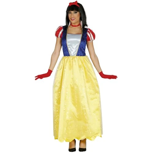 FIESTAS GUIRCA Charmant bosprinses kostuum voor dames, sprookjeskoningin, kostuum voor dames, maat S 36-38