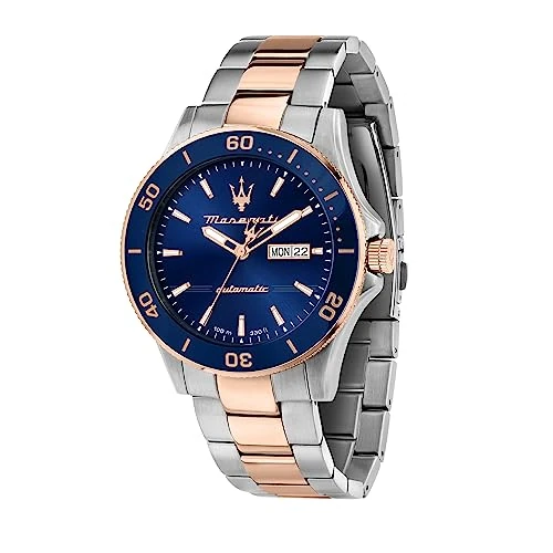 Oferta ograniczona: Maserati Competizione Zegarek męski, automatyczny, automatyczny zegarek - R8823100001, Różowe złoto, stal nierdzewna, 43mm, bransoletka z 429.00 EUR na 203.99 EUR (znizka 52%)