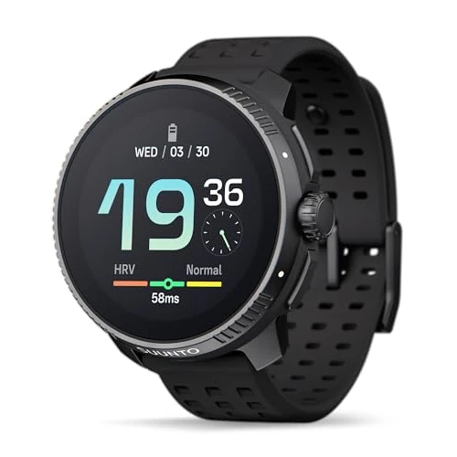 Offerta a tempo: SUUNTO Race Orologio Sportivo Digitale Uomo, GPS Running Activity Tracker, Bi-Band GNSS, Offline Map, AMOLED Touch Schermo, Smartwatch Cardiofrequenzimetro Altimetro, 95+ Sports, Autonomia 26 Giorni - 28% da 399.00 € a 287.26 €