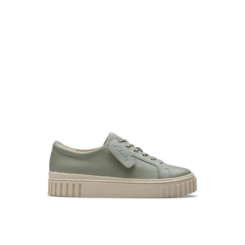 Clarks Mayhill WalkSneaker damskie, Jasnozielony Lea, 38 EU