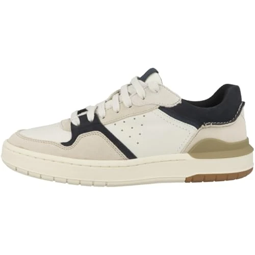 CLARKS Mixte Courtlite2 Lo Shoes, Navy Combi, 43 EU