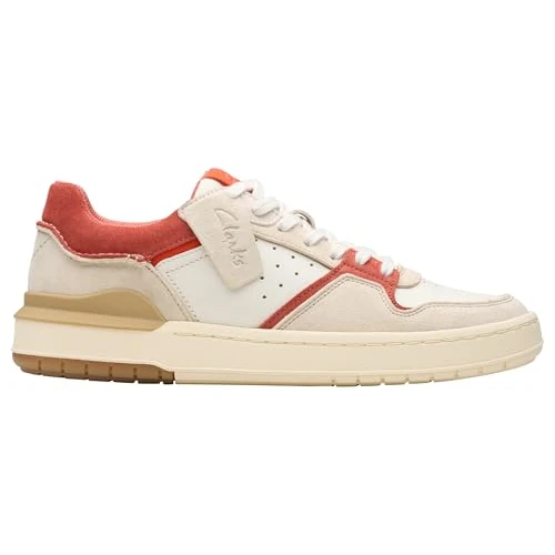 Offerta a tempo: Clarks Courtlite2 Lo - Scarpe da Ginnastica Uomo, Red Combi, - 20% da 99.95 € a 79.96 €