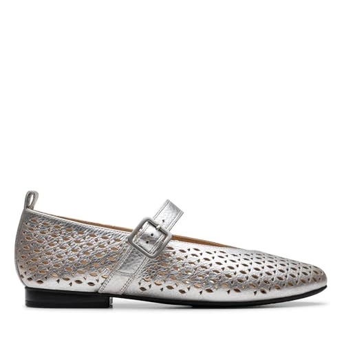 Offerta a tempo: Clarks Fawna Jane Womens Silver Metallic, 5.5 - 50% da 99.95 € a 49.98 €