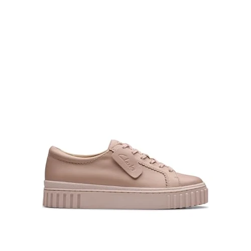 Limitiertes Angebot: Clarks Mayhill Walk, Damen Sneaker, Light Pink Lea, von 60.00 EUR auf 60.00 EUR (Spare 0%)