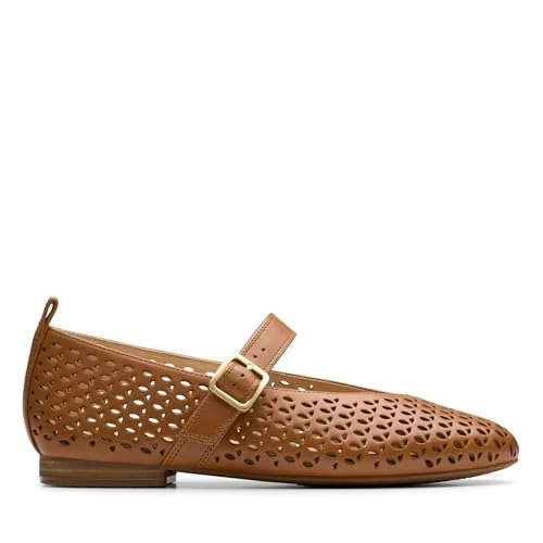 Offre limitée : Clarks Fawna Jane Womens Tan Leather, 3 de 99.95 € à 64.97 € (35% de remise)