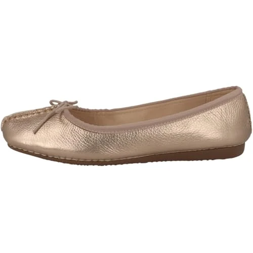 Clarks Freckle Ice Womens Copper Metallic, 3