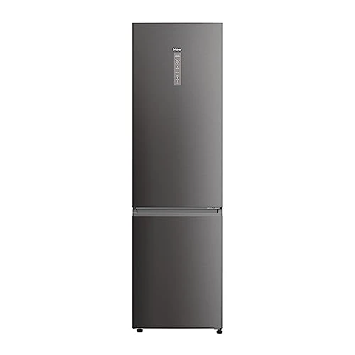 Offerta a tempo: Haier 2D 60 Serie 5 Pro, Frigorifero combinato No Frost 60 cm Classe A con Air Surround, My Zone e Humidity Zone, 409 L, A×P×L 205×66,7×59,5 cm, Inox Scuro – HDPW5620ANPD - 15% da 899.00 € a 765.70 €