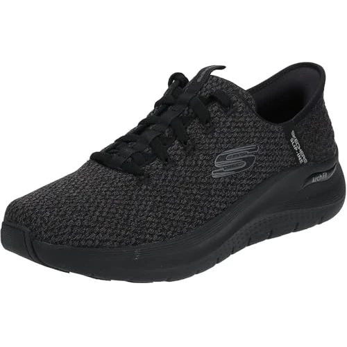 Oferta limitada: Skechers Zapatillas Deportivas para Hombre, Tejido Negro., 42 EU de 119.95 € a 95.99 € (ahorro 20%)