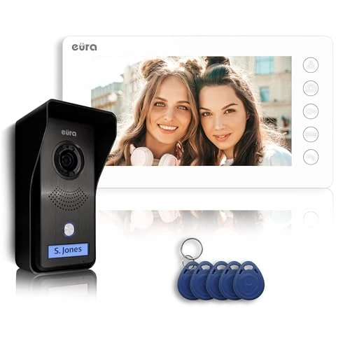 Limited offer: EURA VDP-76A3, White, 1 Monitor from 124.00 EUR to 40.62 EUR (save 67%)