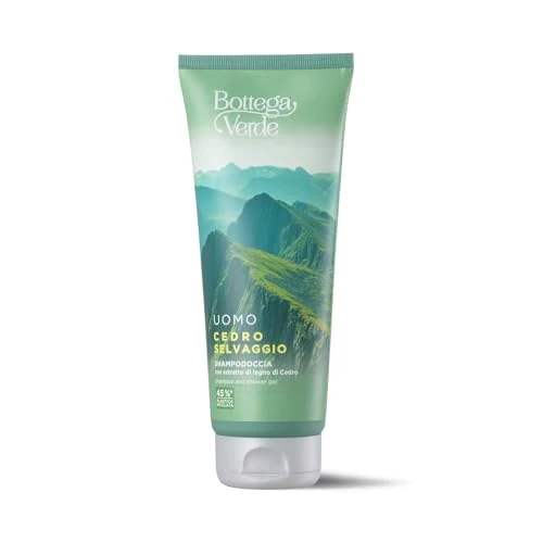 Begrenztes Angebot: Bottega Verde - Wilde Zeder Shampoo 200 ml mit Zedernholz-Extrakt von 6.61 EUR auf 6.41 EUR (Rabatt 3%)