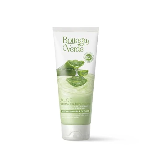 Oferta limitowana: Bottega Verde Aloes, Defaticant żel do nóg i kostek, 100 ml, z 30% sokiem z aloesu, Frescolat® i Centella, nawilżający, odświeżający, efekt lekkich nóg, wegańska formuła z 46.10 zł na 46.10 zł (oszczędź 0.00%)