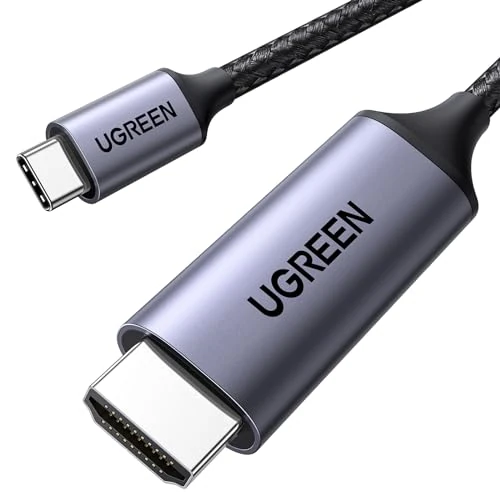 Offre limitee: UGREEN Câble USB C vers HDMI 4K 60Hz 18Gbps Compatible avec Macbook M3 M2 M1 iPad Air iPhone 17 Pro Max Air iPhone 16 Plus Pro Max 15 Galaxy S25 S24 S23 Adaptateur Thunderbolt 4 3 Type C HDMI2.0 (1M) de 17.99 EUR a 15.29 EUR (economie 15%)