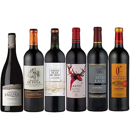 Offerta a tempo: Calvet - Assortimento Degustazione - Selezione di 6 vini rossi delle nostre tenute del Sud della Francia (6 x 0,75L) - 27% da 52.90 € a 38.45 €