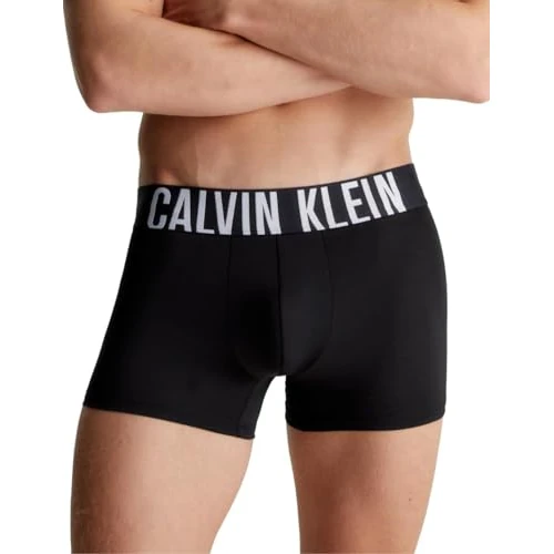 Limited-time offer: Calvin Klein Men's 3 Pack Trunks Underwear, Black (Black/Black/Black), L from 45.00 GBP to 31.00 GBP (save 31%)