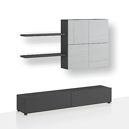 Offerta a tempo: Wink Design Glendora Marble Parete soggiorno - 46% da 413.37 € a 221.20 €