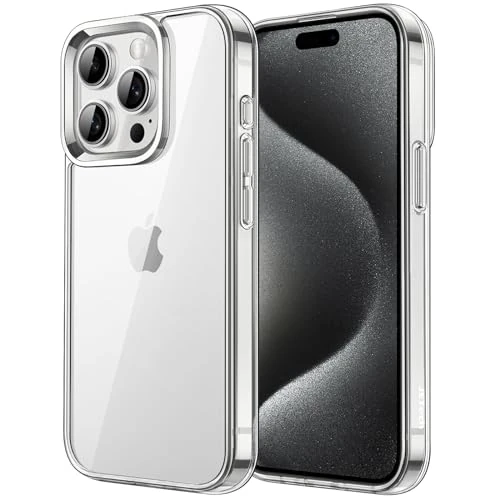 Offerta a tempo: JETech Cover per iPhone 15 Pro, Anti-Ingiallimento, Trasparente - 5% da 10.99 € a 10.43 €