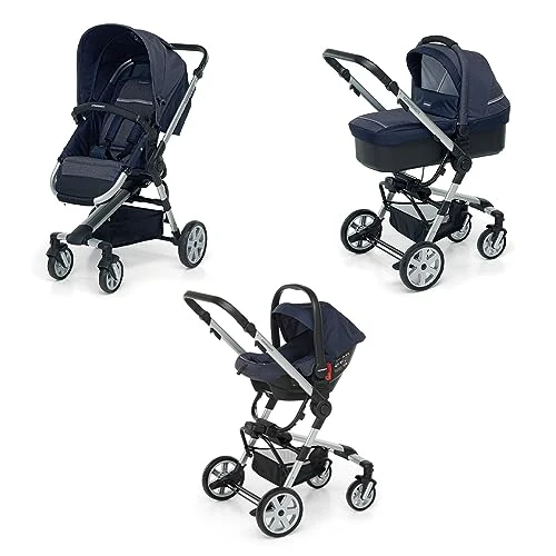 Foppapedretti Supertres i-Size połączony system, Denim Ocean