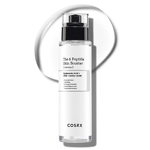 Offerta a tempo: COSRX 6 peptidi collagene siero viso e tonico per il rinnovamento della pelle e rassodante con niacinamide e acido ialuronico, migliora l'elasticità della pelle, booster lenitivo, coreano Skincare 150 - 36% da 25.00 € a 16.00 €
