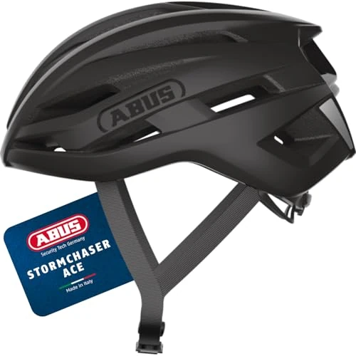 Offerta a tempo: ABUS casco da bici leggero StormChaser ACE, velvet black, L - 34% da 149.95 € a 98.32 €