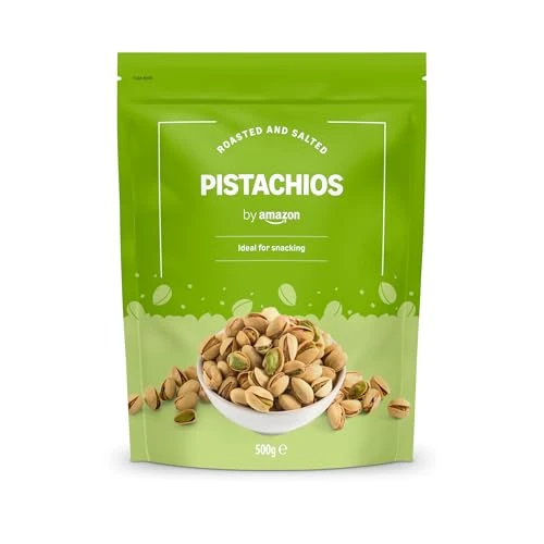 Offerta a tempo: by Amazon Pistacchio tostati e salati, 500g - 5% da 11.44 € a 10.86 €