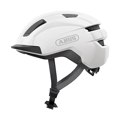 Offerta a tempo: ABUS Casco da Bici PURL-Y, Bianco, Taglia M - 50% da 89.95 € a 44.82 €