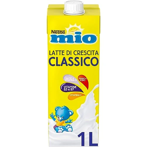 Offerta a tempo: NESTLÉ MIO Latte di Crescita Classico Liquido, 8 Brick da 1L (8L) — 25% da 21,20 € a 15,99 €